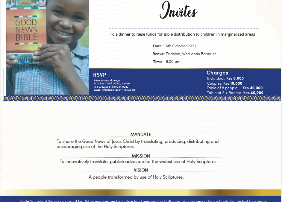 BSK Fundraising Dinner 2023