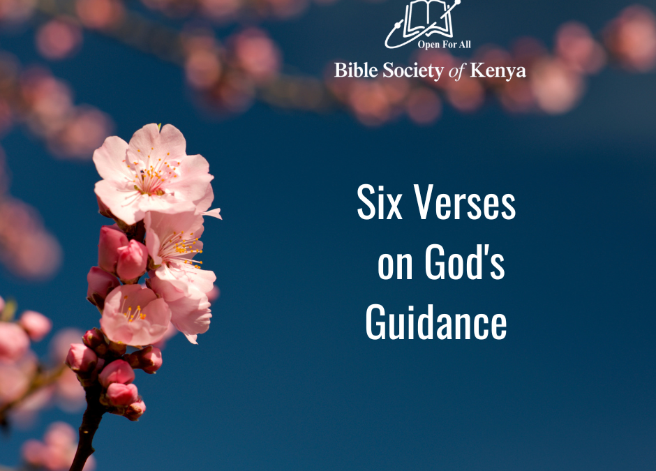 Six Verses on God’s Guidance