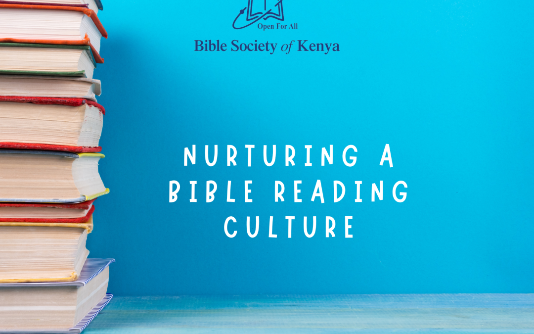 Nurturing a Bible Reading Culture