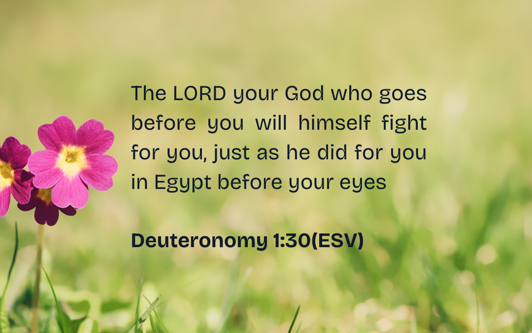 God Fights for Us