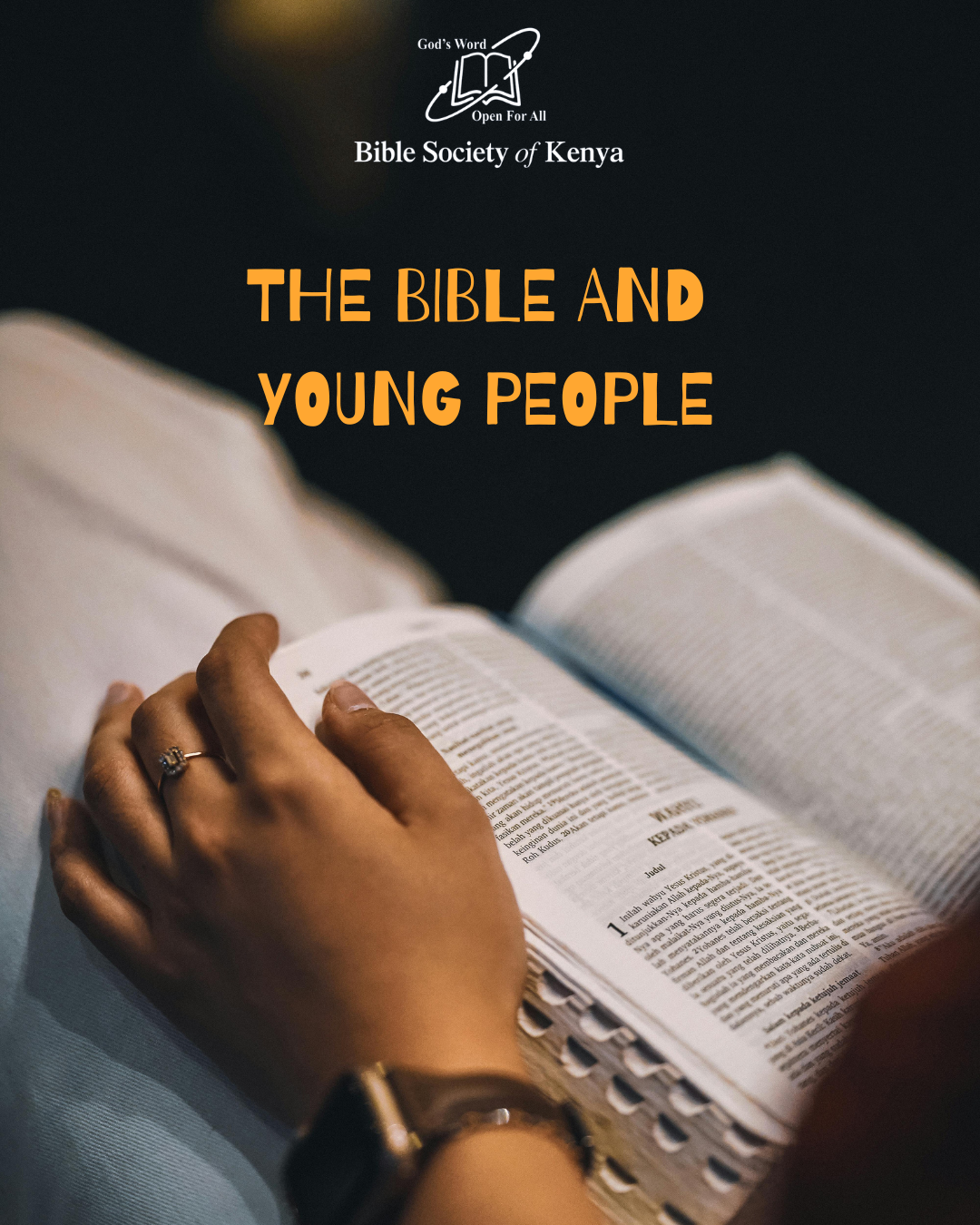 Brown Neutral Typographic Bible Study Instagram Post